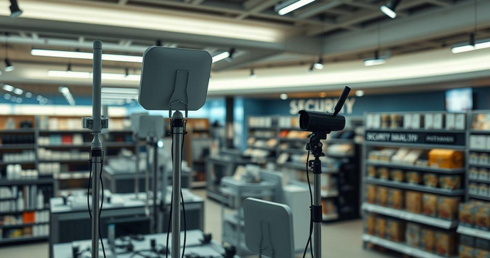 Como Escolher Antenas Antifurto para Proteger Seu Comércio