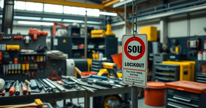 Etiqueta de bloqueio de segurança: proteção adequada em ambientes de trabalho