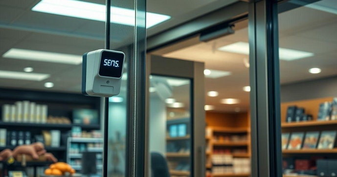 Como Escolher o Melhor Sensor para Porta de Loja e Aumentar a Segurança