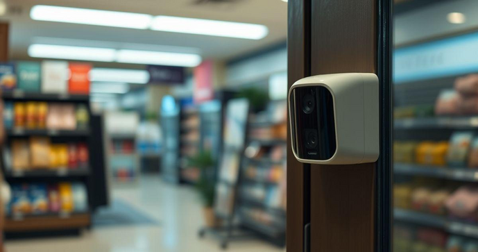 Sensor de presença para porta de loja aumenta segurança e otimiza atendimento ao cliente